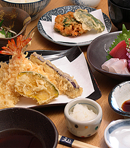 上天麩羅定食